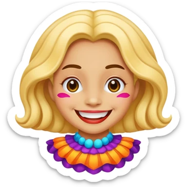 Marimonda (personaje ficticio del carnaval de Barranquilla) sticker