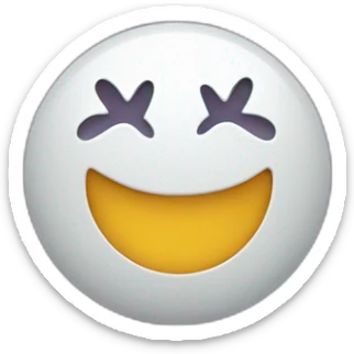 asterisk smiling face sticker