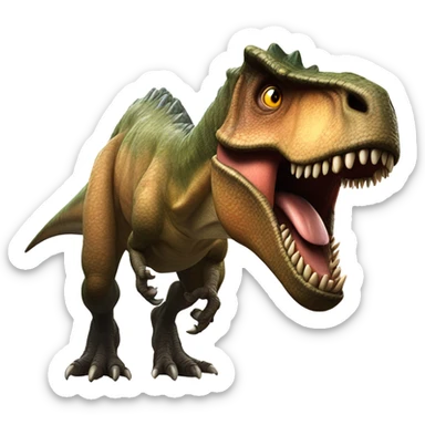 dinosaur  sticker