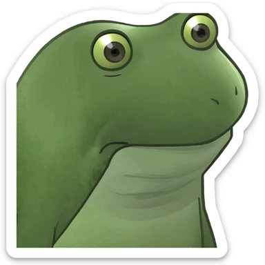 Side eye emoji sticker