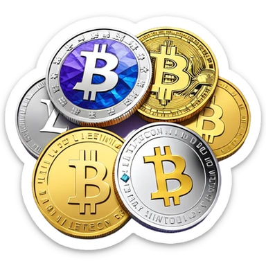 Create 50 emojis of 256kb size for cryptocurrency server sticker