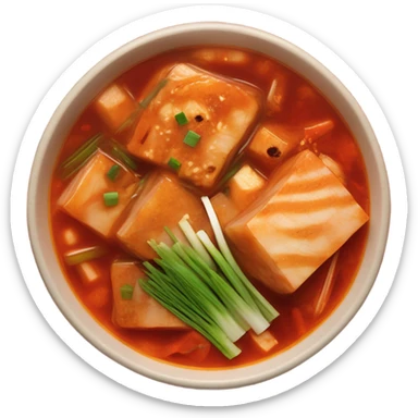 kimchi stew high detail sticker