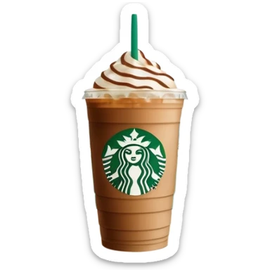 Starbucks iced coffee with Dubai chivalry bar with green filling and burn Khalifa  sticker