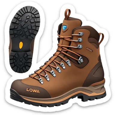 Lowa hiking boot GTX Cephyr, brown leather with Gore-Tex sticker