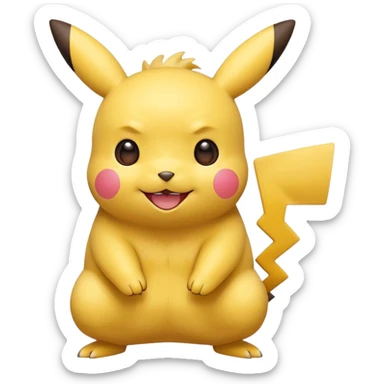 Pikachu sticker