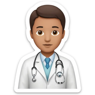 Medical doctor sticker