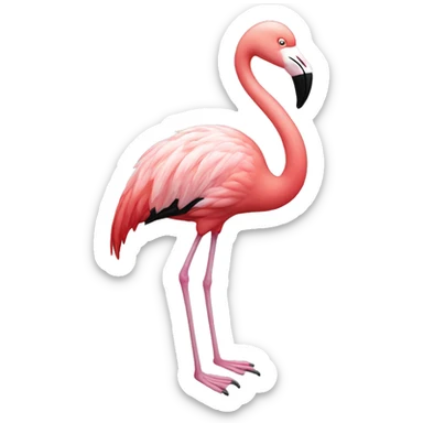 Flamingo sticker