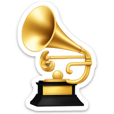 Grammy award sticker