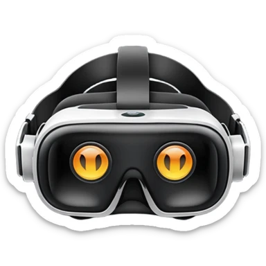 Vr headset sticker