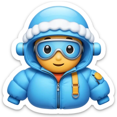 skies,colorful, Snow Gear,negative: character. sticker