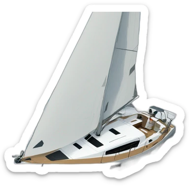Sailing beneteau oceanis 40 sticker