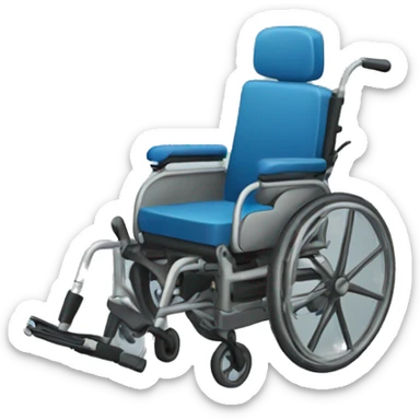 Flying wheelchair  sticker