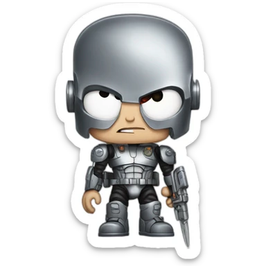 Stewie griffin terminator  sticker