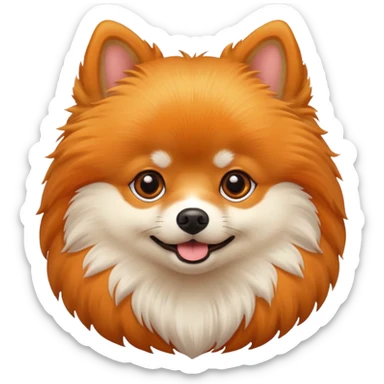 Pomeranian  sticker