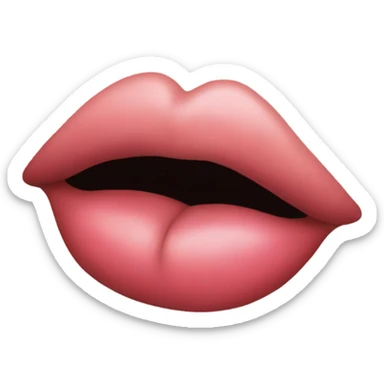 Big lips sticker