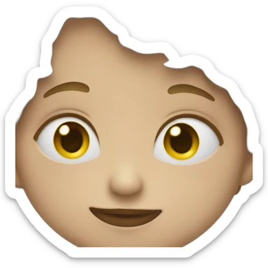 kiss boy with girl sticker