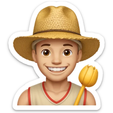 An image of Ace from One Piece sticker