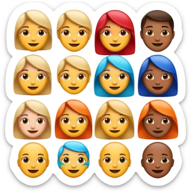 Emojis aesthetic para jovenes sticker