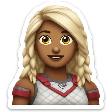 Hawk tua girl sticker