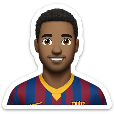 Barcelona player sticker