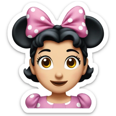 Minnie sticker