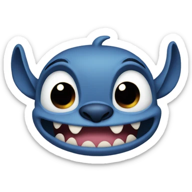 Stitch sticker