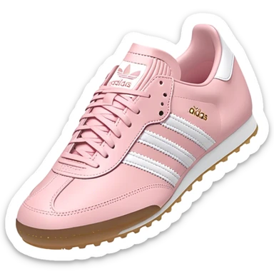 adidas samba 2014 light pink sticker