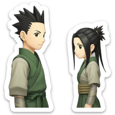 Shikamaru and Temari sticker