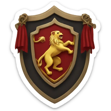 Gryffindor crest sticker