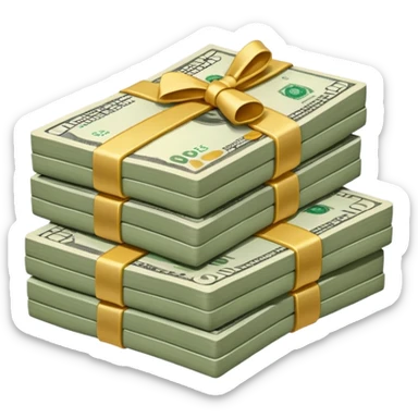 wifi cash stack sticker