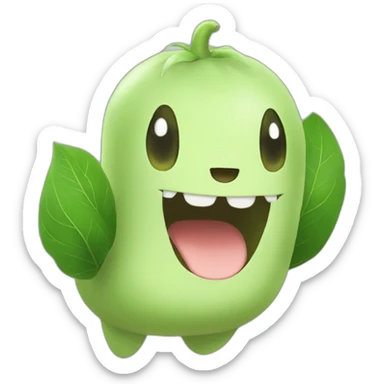Chikorita sticker