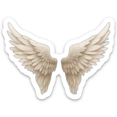 Wings. sticker