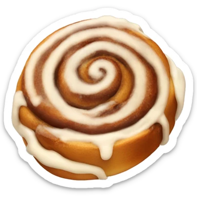 cinnamon roll sticker