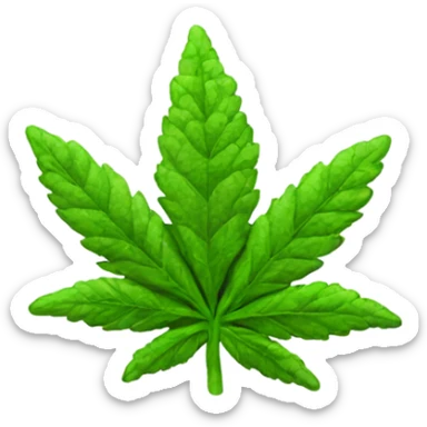 weed nug sticker