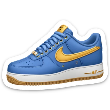 Rope lace af1 sticker