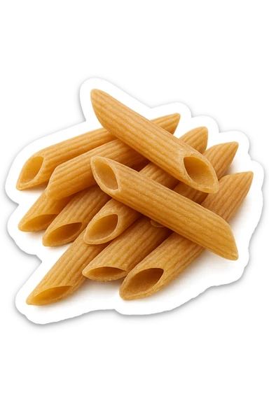 pasta integrale, iperrealistiche 4k sticker