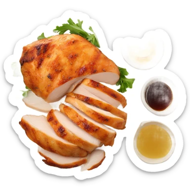 Air Fryer Chicken Breast recipe sticker