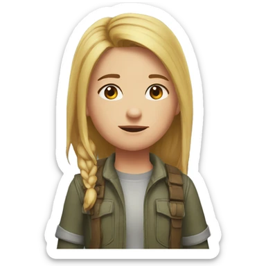 Ellie the last of usLittle bit dezoom sticker