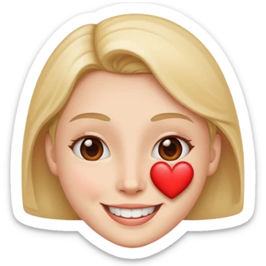 Good morning hearts sticker