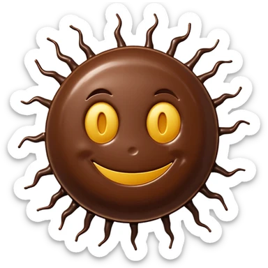 Smiley choc électrique sticker