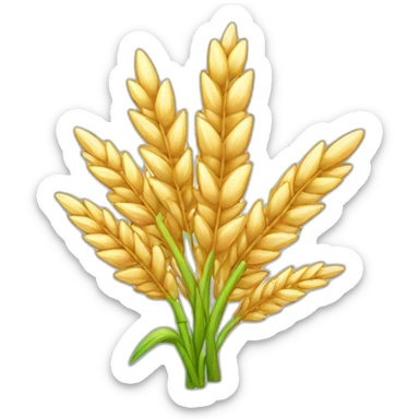 barley spike sticker