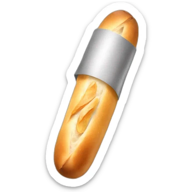 Baguette conduit un kart sticker