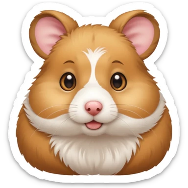 Half hamster and half dog 🐶🐹 sticker
