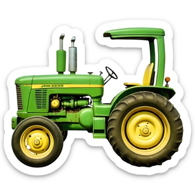 John deere 2020 1970's sticker