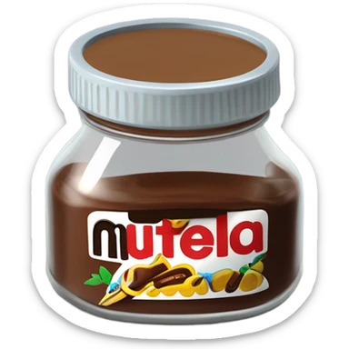 Pot de nutella  sticker