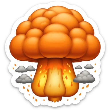 nuclear bomb sticker