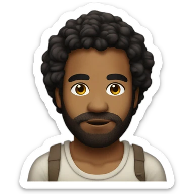 childish gambino sticker