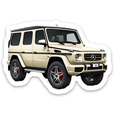 A g wagon sticker