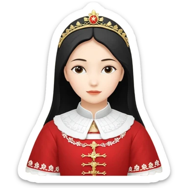 Девушка-мемоджи расстроенная и несчастная, сидит дома в пижаме, плачет, с телефоном в руках, экран пустой без сообщений. Волосы небрежные, лицо грустное и отчаянное. Белый фон. sticker