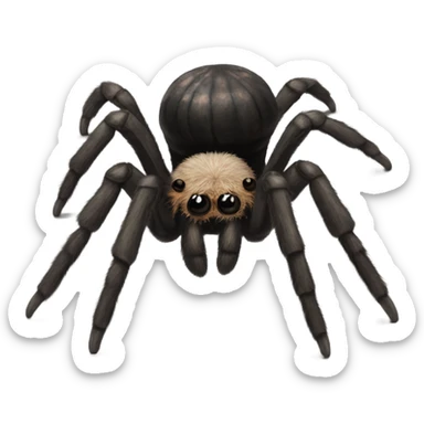 tarantula spider realistic  sticker